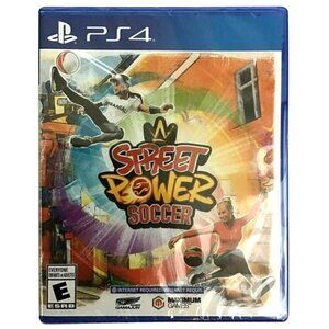 Street Power Soccer for PlayStation 4 Sony PS4 Video Game Sports E Everyone NEW